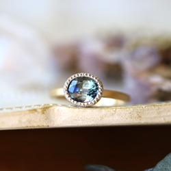 【最終価格】パーセルジュエリー　ミルシェノン　マルチカラーサファイアリング13号 パーセルジュエリー ミルシェノン マルチカラーサファイアリング#13号