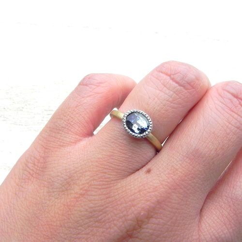 Kui Co.ジュエリー大粒サファイアリング12号 Resort style jewelry | Kui Co.