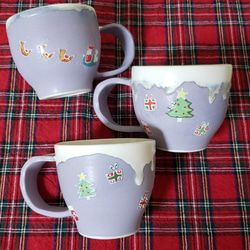 『クリスマス限定』サンタクロース柄のマグカップ 3枚目の画像