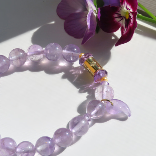 アメジストの勾玉ジュエルブレスレット ブレスレット ConNectarth 通販