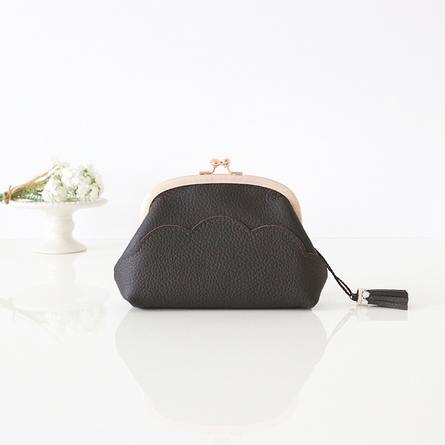 ふっくらクッキーがまぐちwallet・ビターチョコ