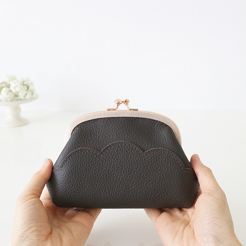 ふっくらクッキーがまぐちwallet・ビターチョコ