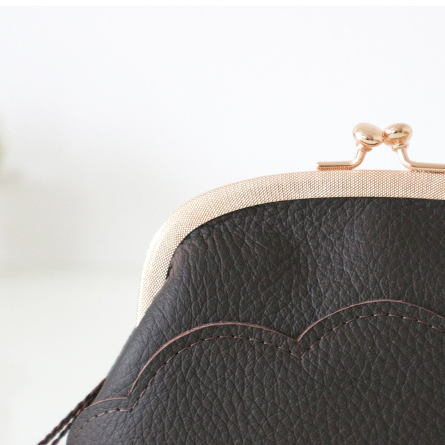 ふっくらクッキーがまぐちwallet・ビターチョコ