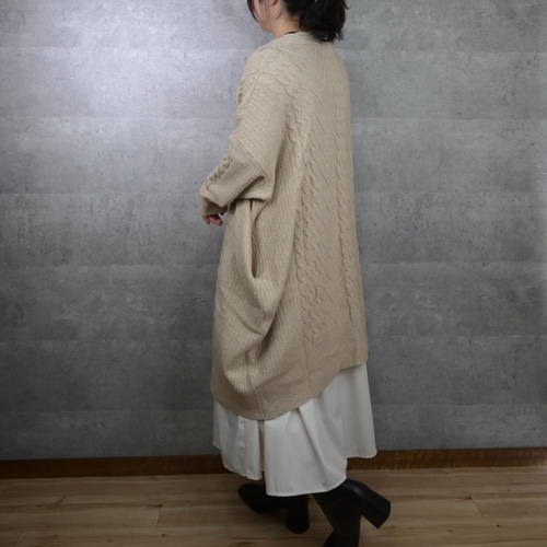 BEIGE, - 22ss 美品□BEIGE ベイジ□TARTASタルタ ニットロング