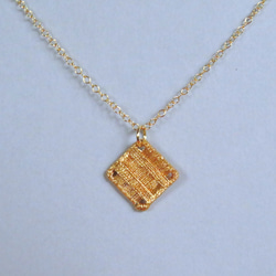 限定クリスマスコフレ / sv925 18KGP  / square necklace & イヤーカフ 18枚目の画像