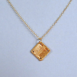 限定クリスマスコフレ / sv925 18KGP  / square necklace & イヤーカフ 16枚目の画像