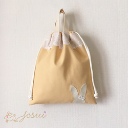 みのん。 レッスンバック♡体操着袋♡上履き袋　うさぎ 楽天市場】うさぎ レッスンバッグの通販