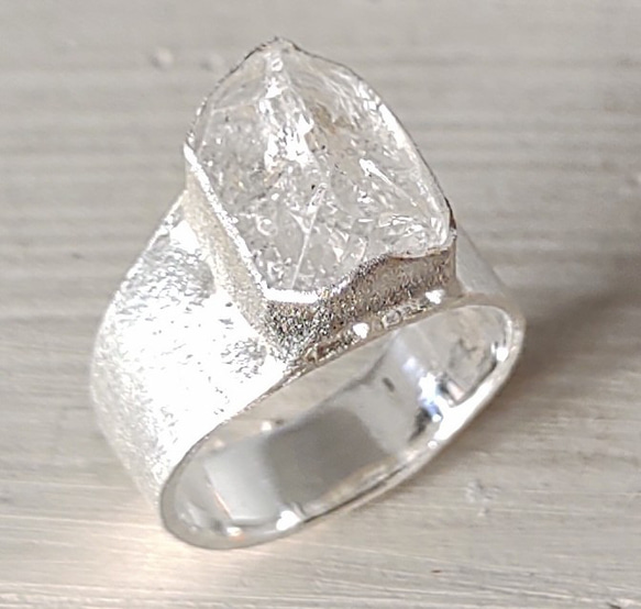 鉱物の表情＊topaz 925 ring 8枚目の画像