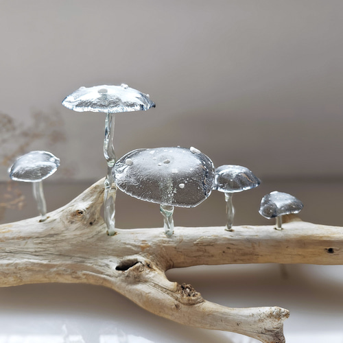 クリスタルガラス キノコ型オブジェ Amazon.co.jp : TENGFENG クリスタルマッシュルームナイトライト - 7色