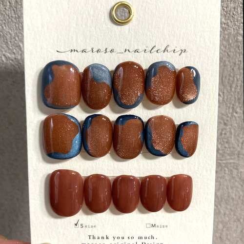 ネイルチップ/マグネットネイル/個性派ネイル/ネイル/ショートネイル