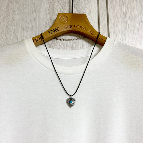 キャンデラリアターコイズシルバーネックレス# インディアン