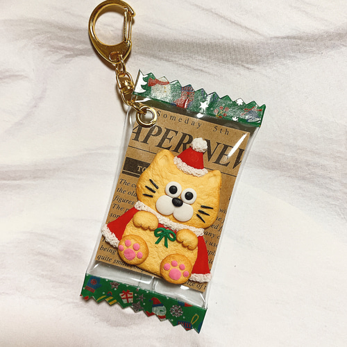 おしゃれな♡ ねこさんのクリスマスクッキー♡ クリスマス飾り サンタ 