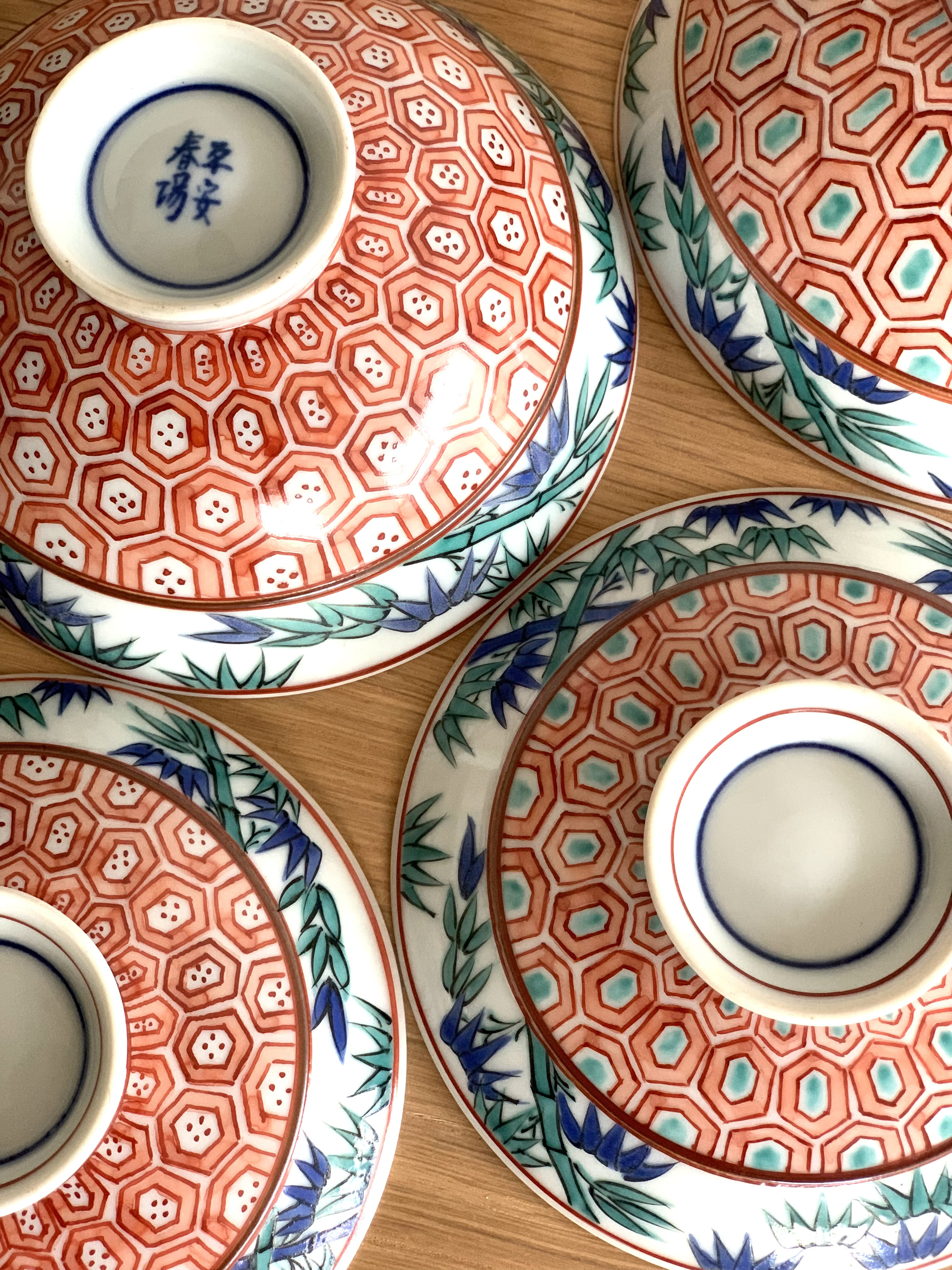 鳥獣戯画ごはん茶碗 5つ （鳥獣戯画ごはん茶碗 5つ）