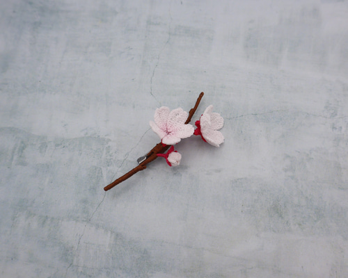 ☆垂れ桜☆専用ブローチ&リーガル ☆垂れ桜☆専用ブローチ&リーガル d｜カゼグルマ 桜【3個入り】 |