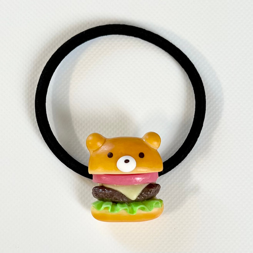 くまハンバーガー キーホルダー totomin 通販 14968760｜Creema(クリーマ)