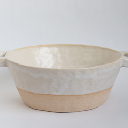 耐熱陶器　一人鍋　ホワイト（数量限定生産） 2枚目の画像