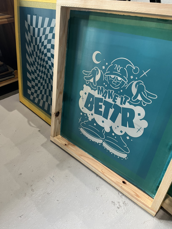製版サービス / シルクスクリーン size S / アナログを楽しむ 9枚目の画像