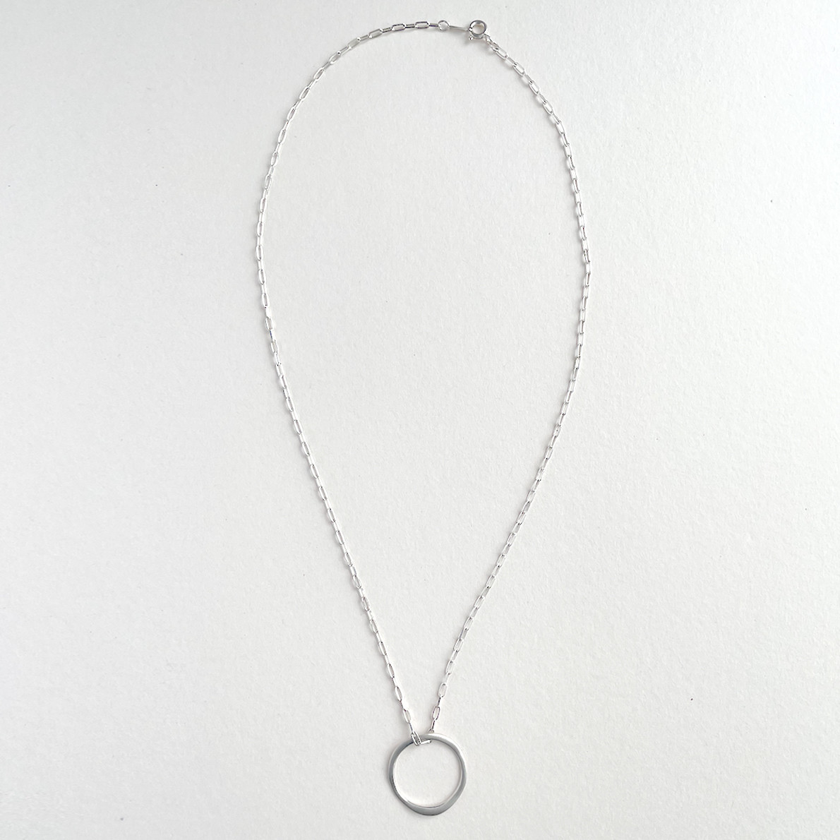 グラスホルダー&ネックレス「kakeru」アズキチェーン/ 50cm / シルバー925