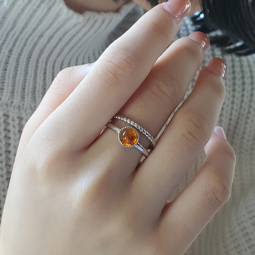 琥珀　指輪 楽天市場】アンバー リング フリーサイズ 15号 amber ring 化石