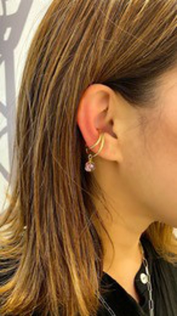 【限定color・ear cuff】Joli(ジョリ)・イヤーカフ 3枚目の画像