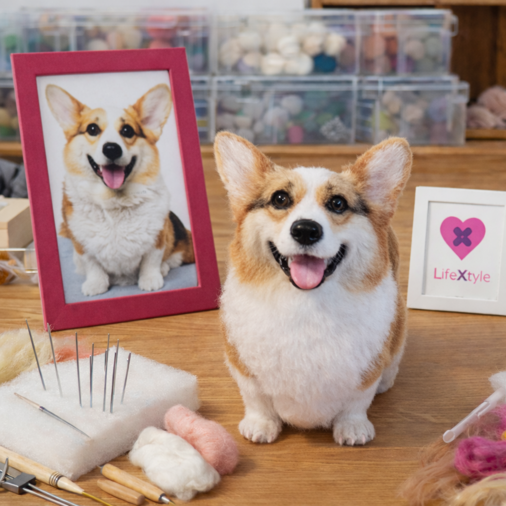 羊毛フェルト そっくり ペット オーダーメイド｜写真から作る ペットリアルぬいぐるみ｜愛犬 うちの子 ロス プレゼント