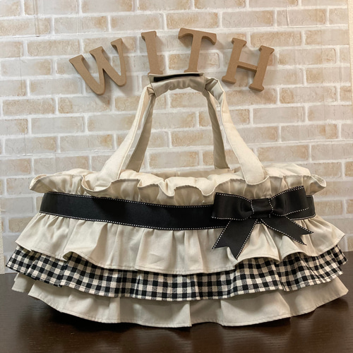受注生産】犬 ペット 3way バッグ（ベッド+ドライブベッド+