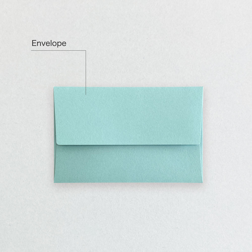 メッセージカード「虹」5枚セット メッセージカード CHI Works（チャイ