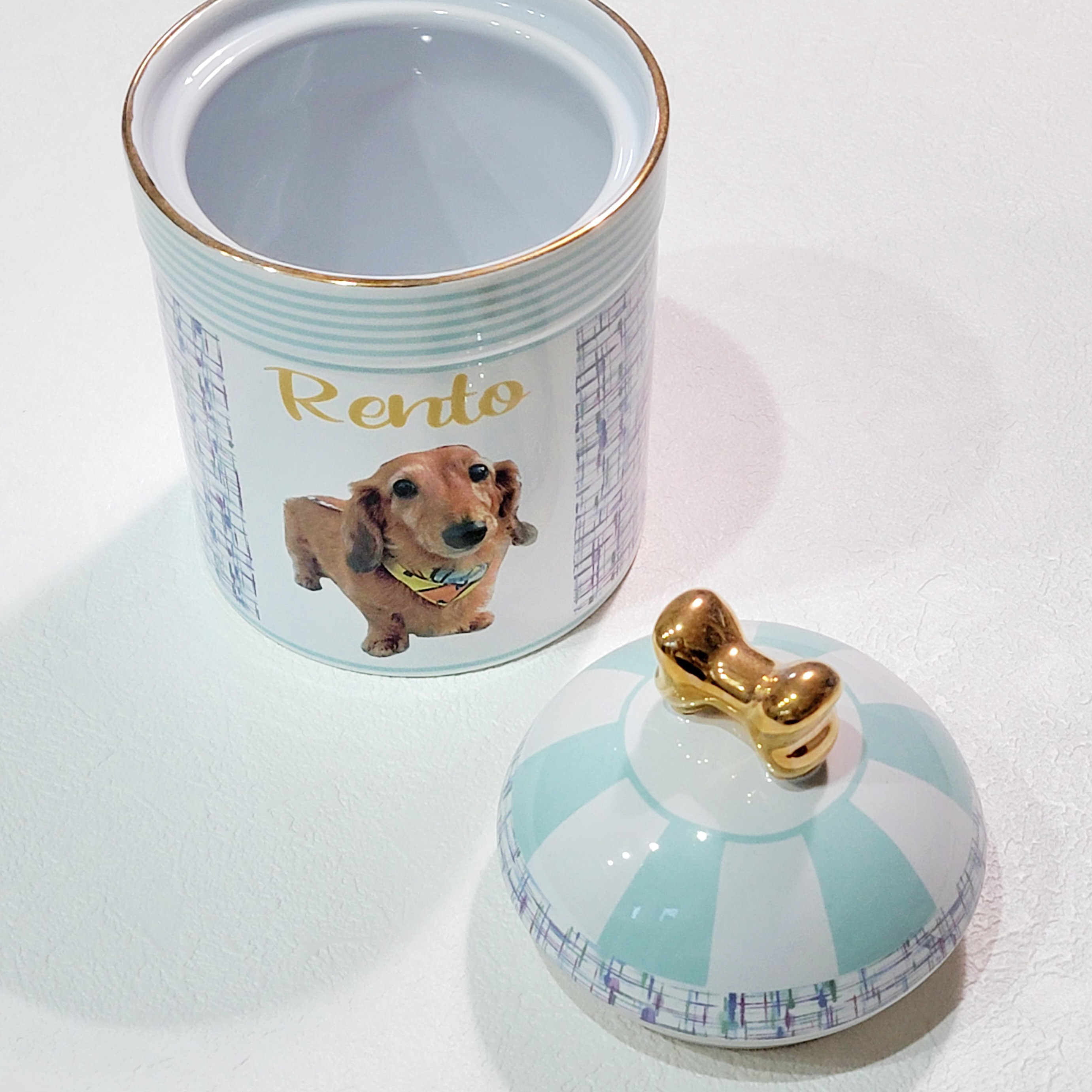 写真入りペットのメモリーポット