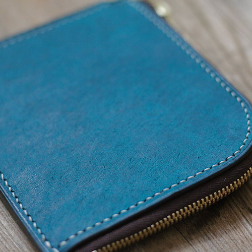 刻印無料 ］ 本革のL字ファスナー財布 -PREMIUM- その他ミニ財布