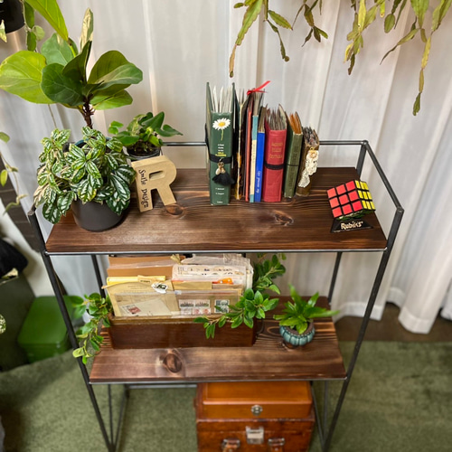 アイアン家具 オリジナルラック ハンドメイド オーダーメイド 男前家具