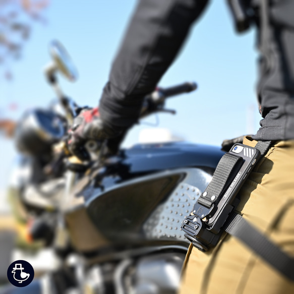 iPhone限定 クイックリリース 【 レッグホルスター ケースセット