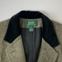 LAUREN Ralph Lauren ヘリンボーンジャケット(secondhand clothing) 5枚目の画像