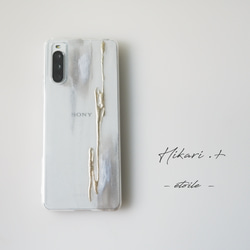 　#Hikari+　ニュアンスアートのスマホケース（iPhone / Android) 2枚目の画像