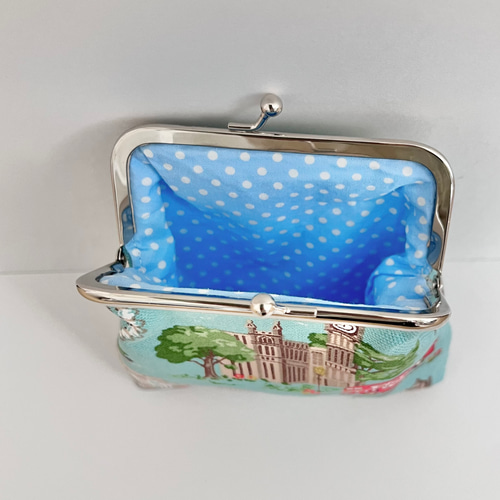 キャスキッドソン がま口財布 ロンドンシーン がま口 手芸作家