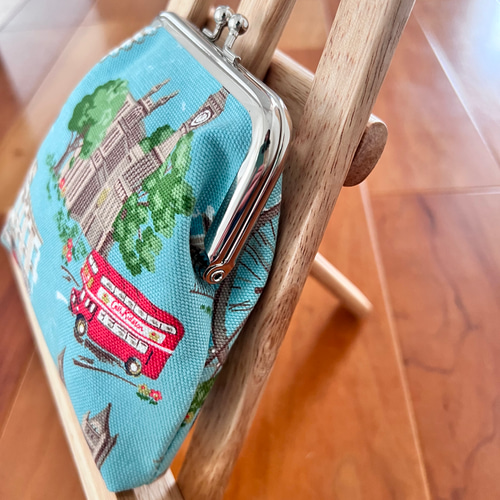 キャスキッドソン がま口財布 ロンドンシーン がま口 手芸作家