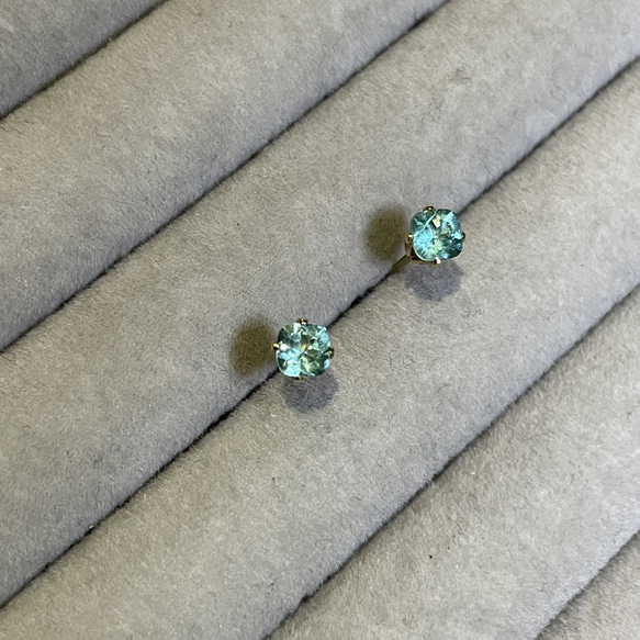 paraibacolor Apatite ... pierce 14kgf 2枚目の画像