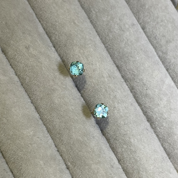 paraibacolor Apatite ... pierce 14kgf 7枚目の画像