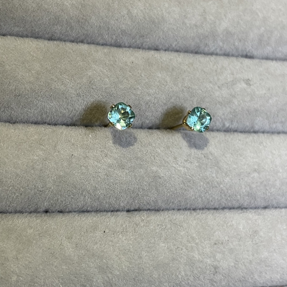 paraibacolor Apatite ... pierce 14kgf 9枚目の画像