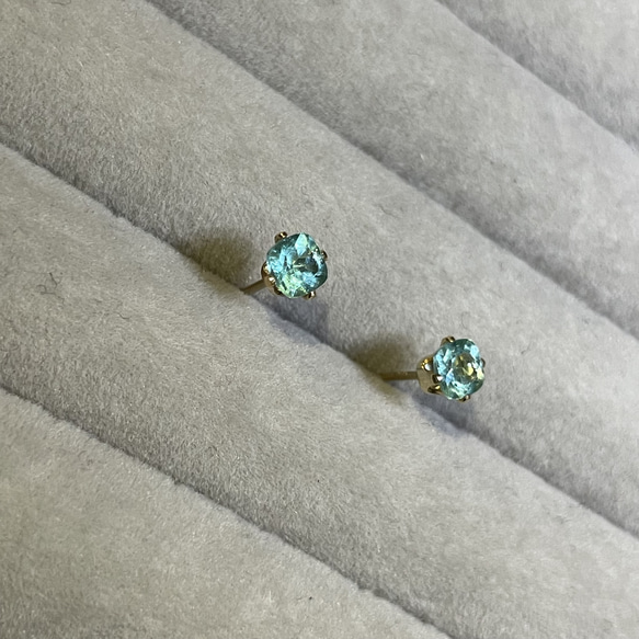 paraibacolor Apatite ... pierce 14kgf 4枚目の画像