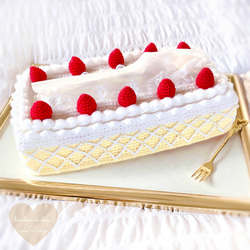ティッシュカバー ティッシュケース　ケーキ　モンブラン c7a80b93eab89a06262e633d086840