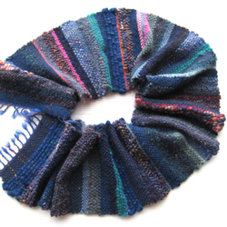 毛糸の手織りマフラー213 9枚目の画像