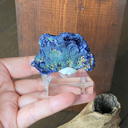 ♢サンゴ礁や花びら♢アズライト 原石 12 標本 天然石 天然色 2枚目の画像