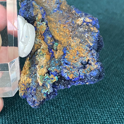 ♢サンゴ礁や花びら♢アズライト 原石 12 標本 天然石 天然色 12枚目の画像
