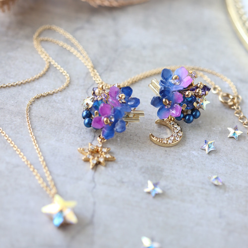 輝く星のネックレス ネックレス・ペンダント ジュネ 通販 14974620