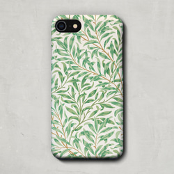 スマホケース / ウィリアム・モリス「柳の枝」 iPhone 全機種対応 モリス テキスタイル 植物 北欧 レトロ 柄 3枚目の画像