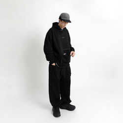 TMCAZ Secant Heavy Weight Sweatpant[Black]切線重磅運動褲 第9張的照片