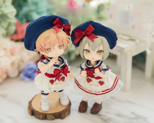 uページ ミニチュアドール服 ハンドメイドドール服