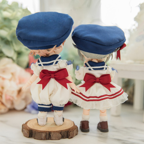 オビツ11 セーラー 1/12ドール服 ドールウェア gsc BJD OB11