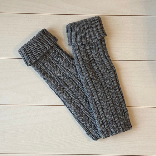 1.22〜《SALE》¥8.800→¥7.000 おばあちゃんが編む細鎖編みレッグ