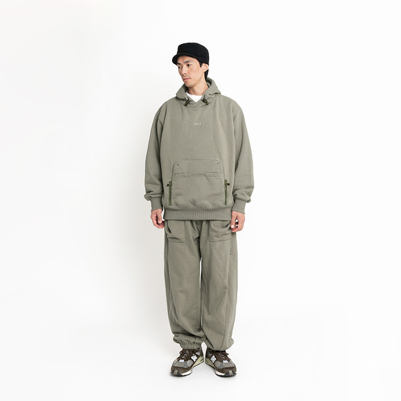 TMCAZ Secant Heavy Weight Sweatpant[Laurel Oak]切線重磅運動褲 第2張的照片